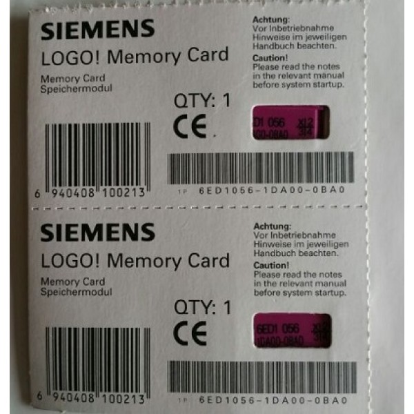 Siemens 6ED1056-1DA00-0BA0 LOGO! Memory Card